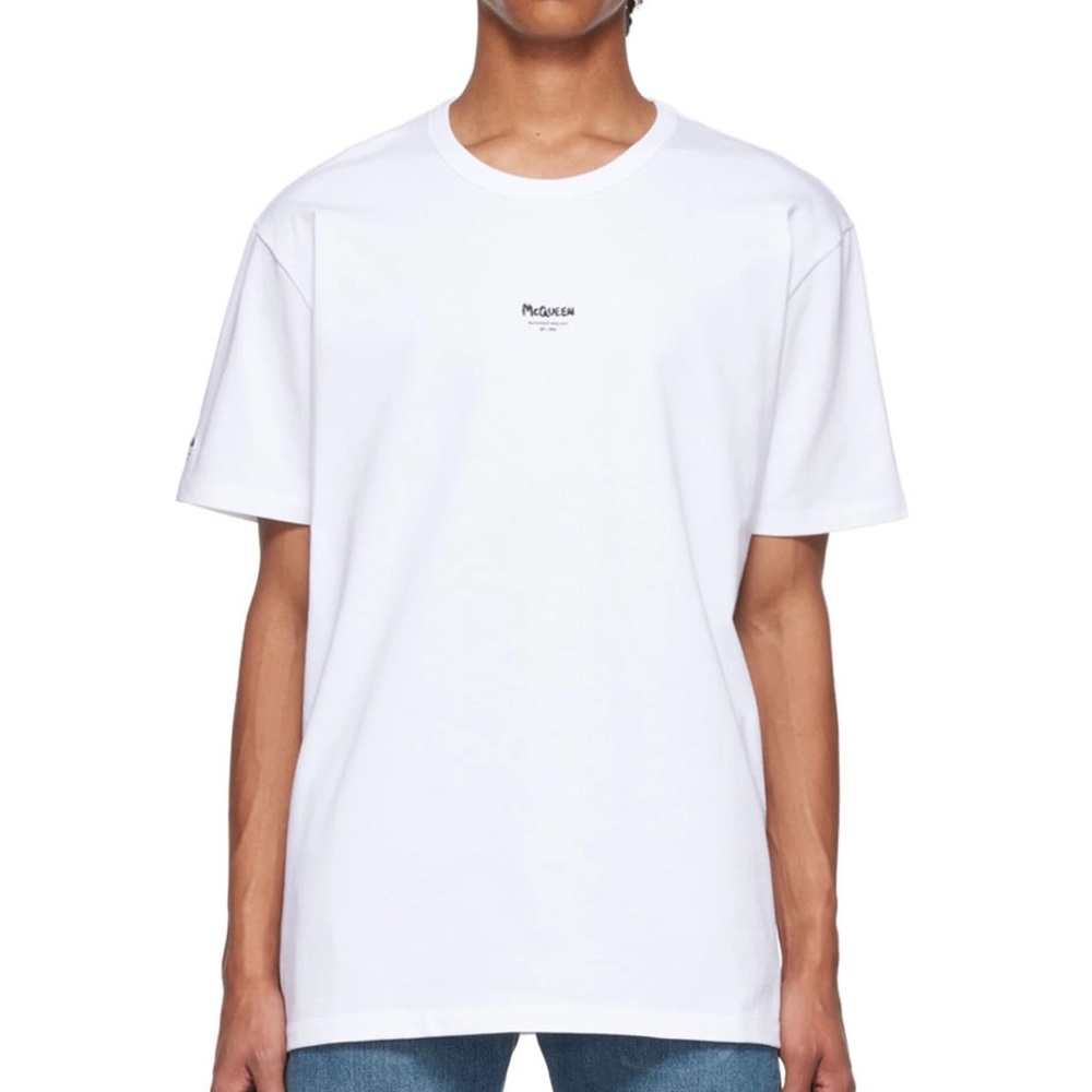Alexander McQueen graffiti tshirt - Picture 2 of 3